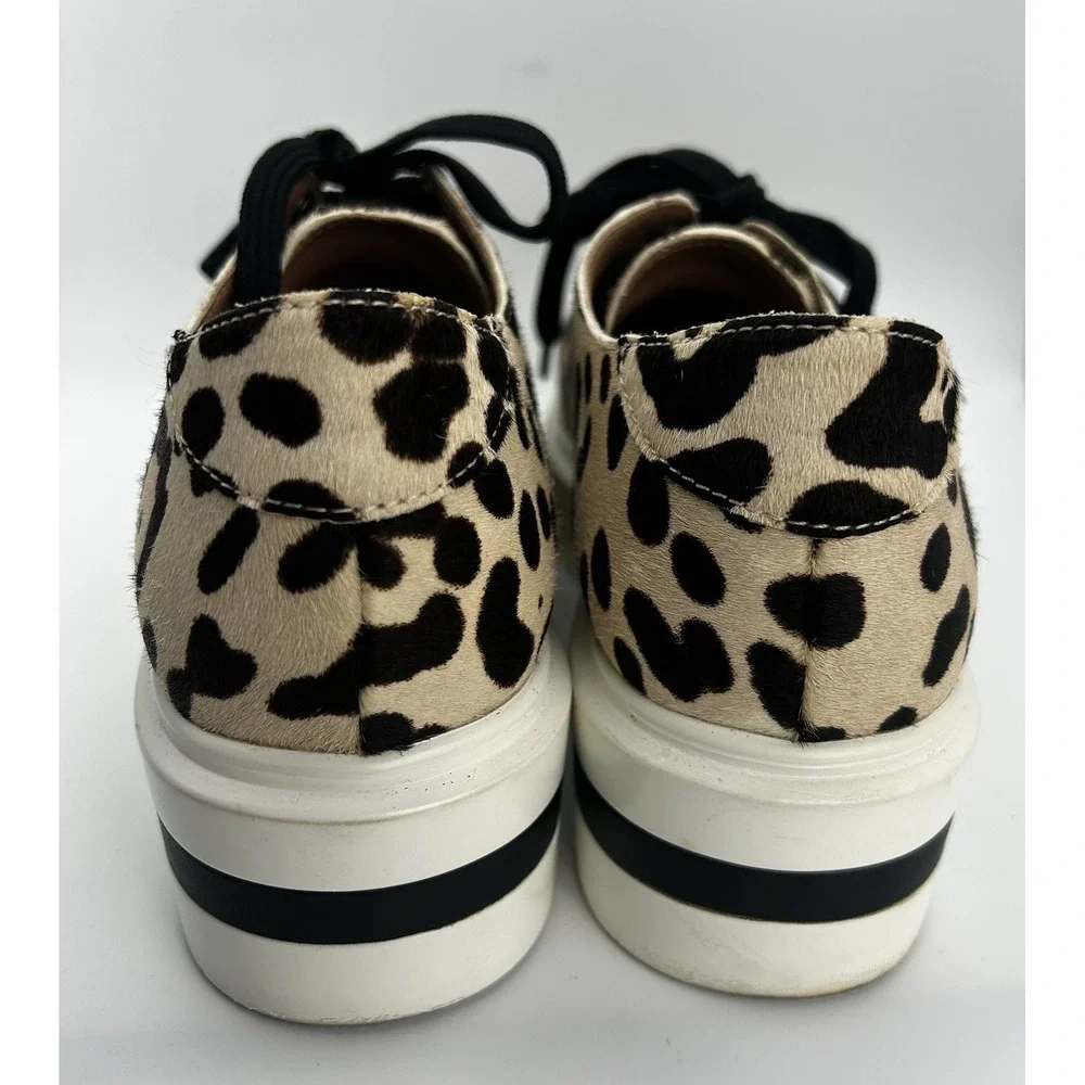 Paolo‎ Linea Karri leopard statement piece platform sneaker size 9.5